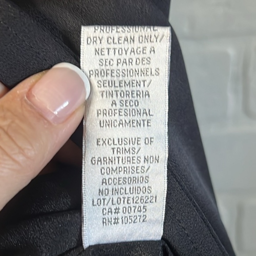 Theia Black Midi cocktail Dress - Picture 14 of 15